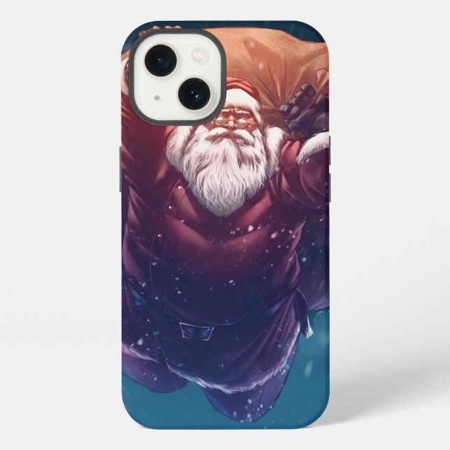 Super Santa Iphone Case (Back)
