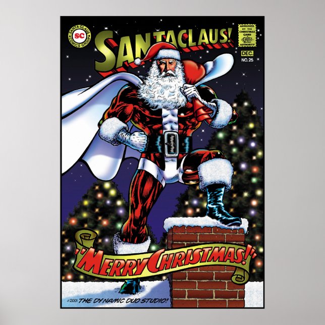 Super Santa Poster (Front)