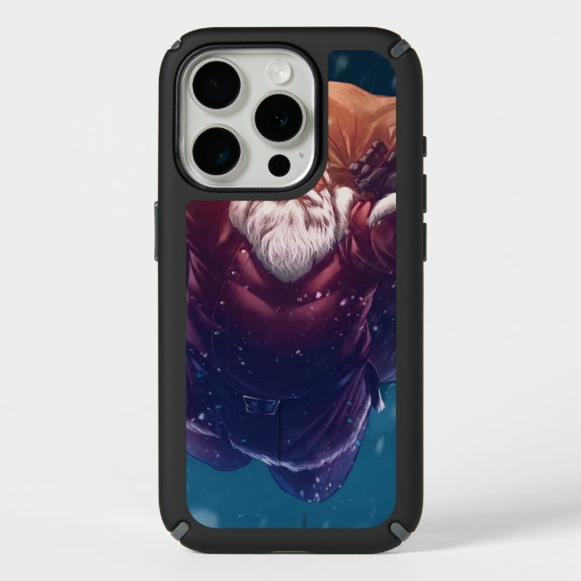 Super Santa Speck iPhone Case (Front)