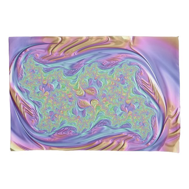 ~ Super Satin ~ Fractal Design ~ Original ~ Pillow Case (Front)