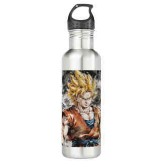 Super Sayan Stainless Steel Water Bottle