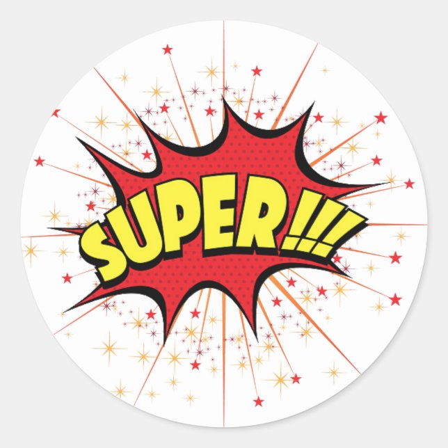 Super School Sticker (Front)