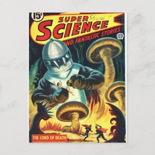 Super Science 9 Postcard
