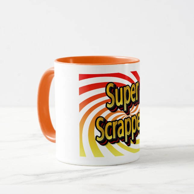 “Super Scrapper” Mug (Front Left)