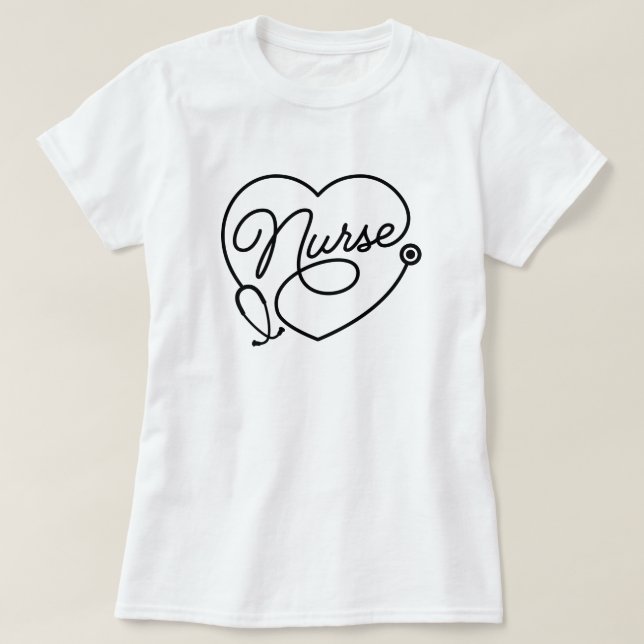 Super Scrubs Custom Name Nurse Doctor T-Shirt (Design Front)