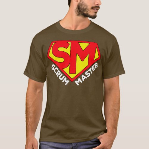 Super Scrum Master Agile Scrum Master Balsamic Bal T_Shirt