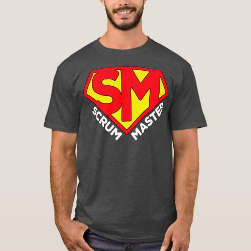 Super Scrum Master Agile Scrum Master Balsamic Bal T_Shirt