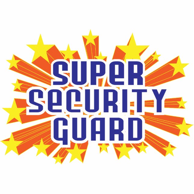 Super Security Guard Cutout (Front)