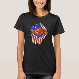 Super Sheet Metal Mechanic Hero Job T-Shirt