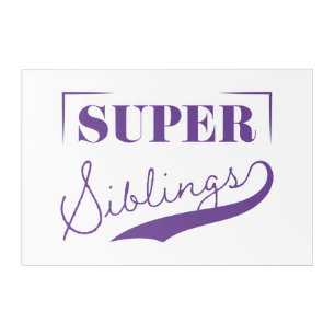 Super Sibling Acrylic Print