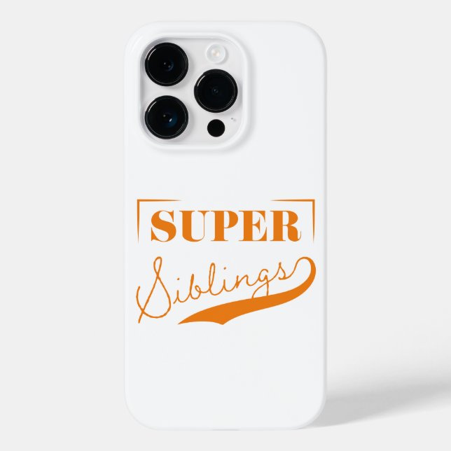 Super Sibling Case-Mate iPhone Case (Back)
