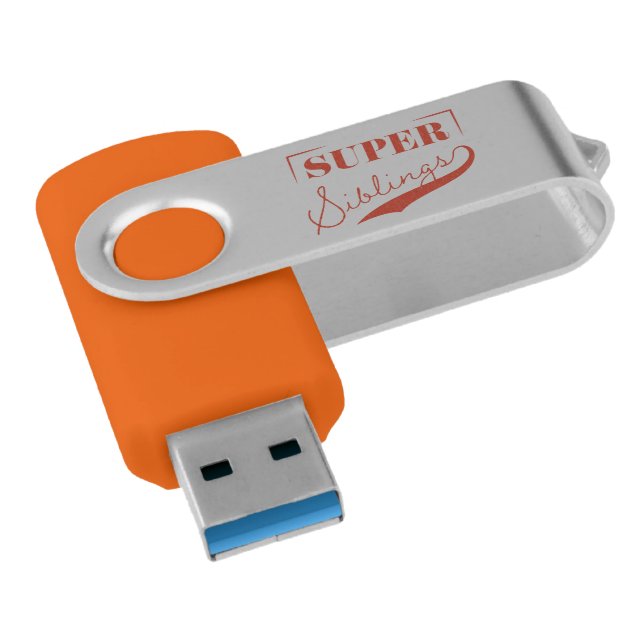 Super Sibling Flash Drive (Angled)
