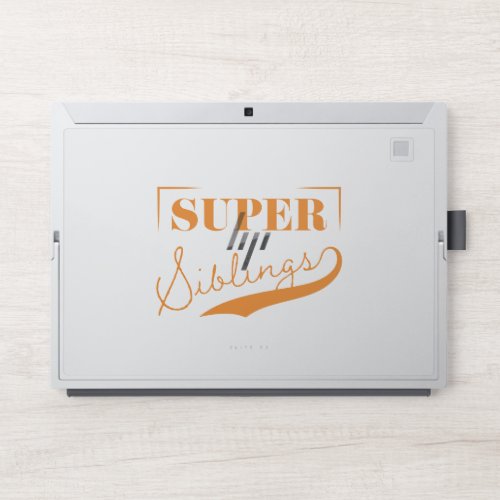 Super Sibling HP Laptop Skin