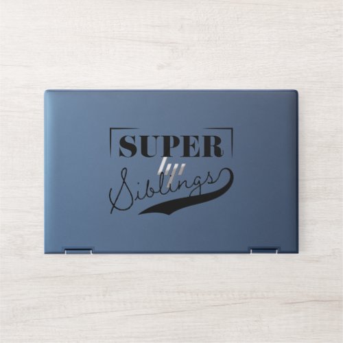 Super Sibling HP Laptop Skin