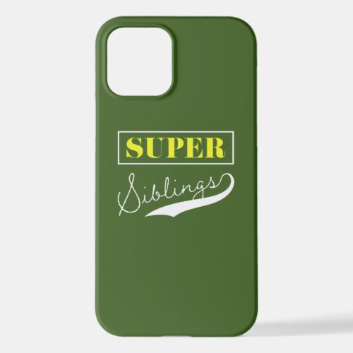 Super Sibling iPhone 12 Case