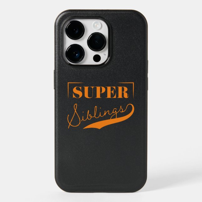 Super Sibling Otterbox iPhone Case (Back)