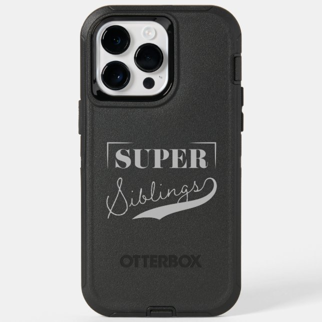 Super Sibling Otterbox iPhone Case (Back)