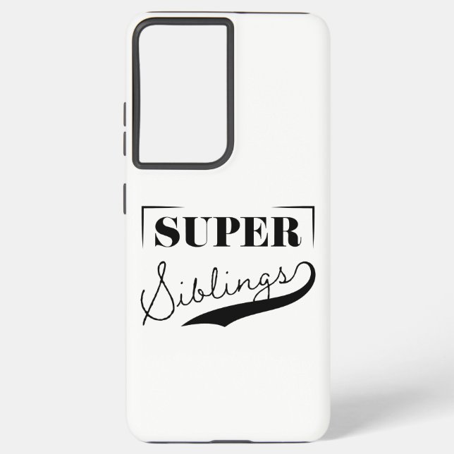 Super Sibling Samsung Galaxy Case (Back)