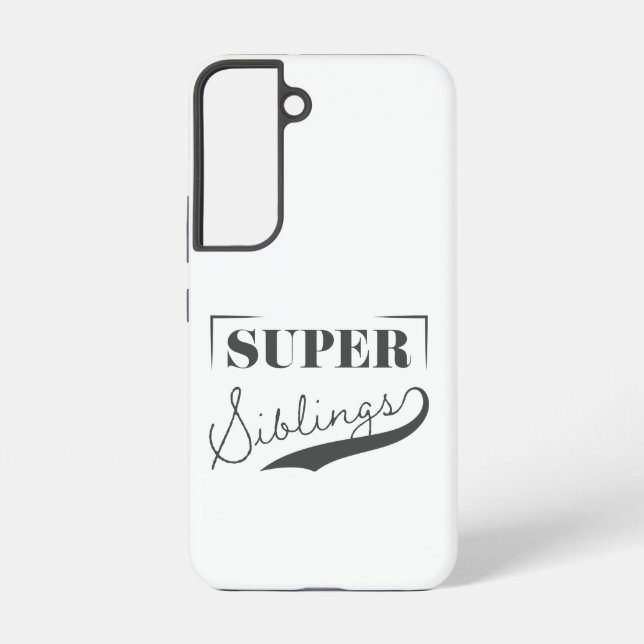 Super Sibling Samsung Galaxy Case (Back)