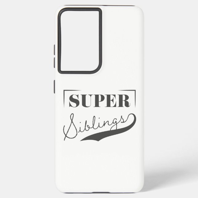 Super Sibling Samsung Galaxy Case (Back)