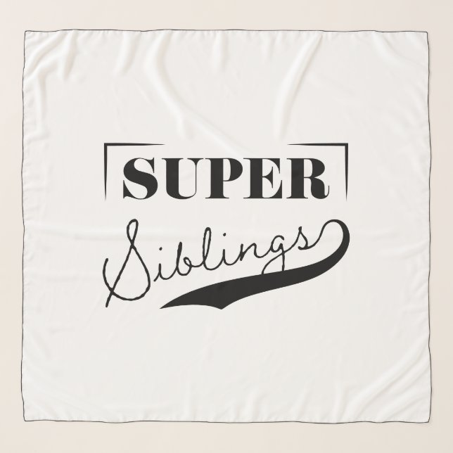 Super Sibling Scarf (Front)