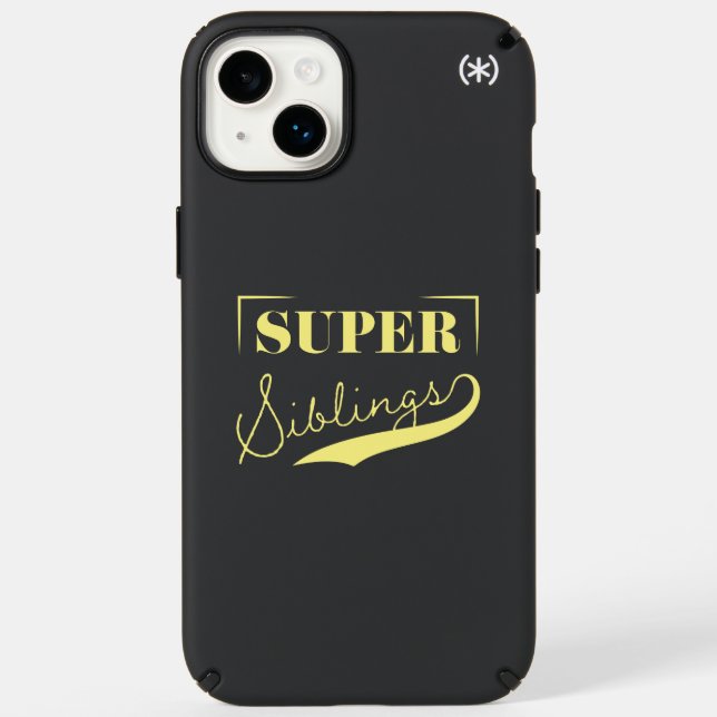 Super Sibling Speck iPhone Case (Front)