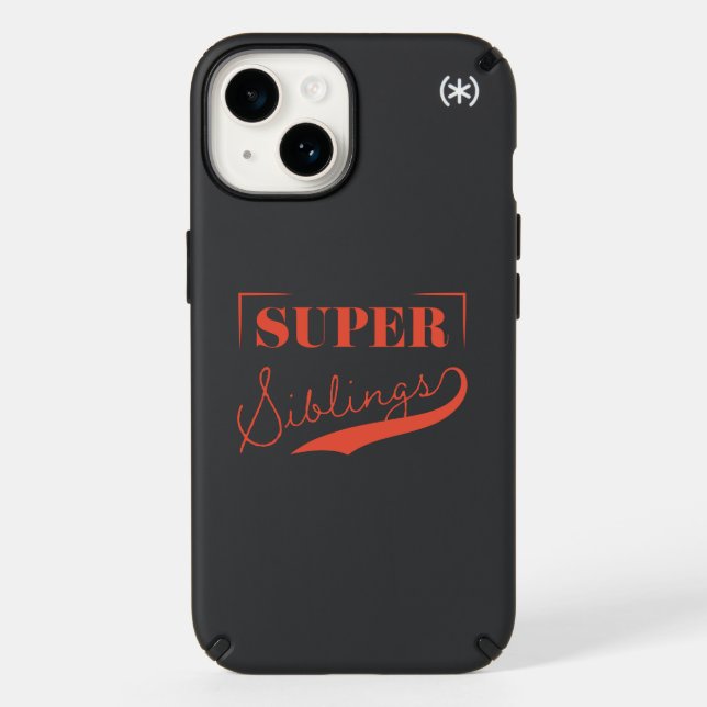Super Sibling Speck iPhone Case (Front)