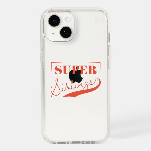 Super Sibling Speck iPhone Case (Front)
