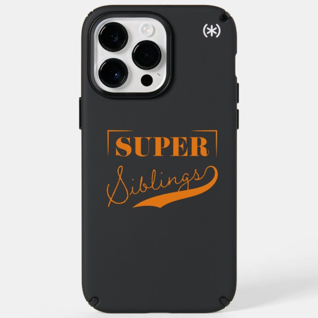 Super Sibling Speck iPhone Case (Front)