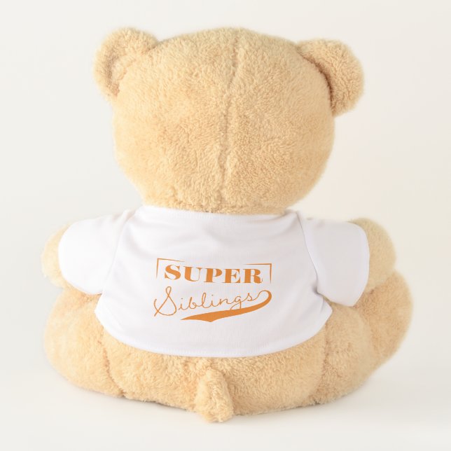 Super Sibling Teddy Bear (Back)