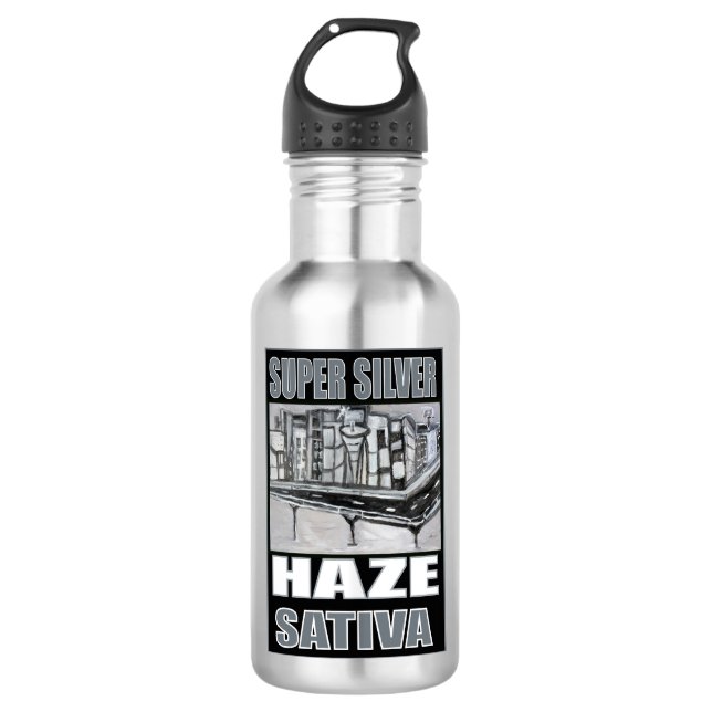 SUPER SILVER HAZE WATER BOTTLE (Front)
