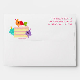 Super Simple Bumble Nums Birthday Cake Envelope