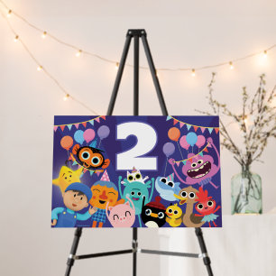 Super Simple Characters Festive Birthday Foam Board