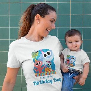 Super Simple Finny the Shark Confetti Birthday Tri-Blend Shirt