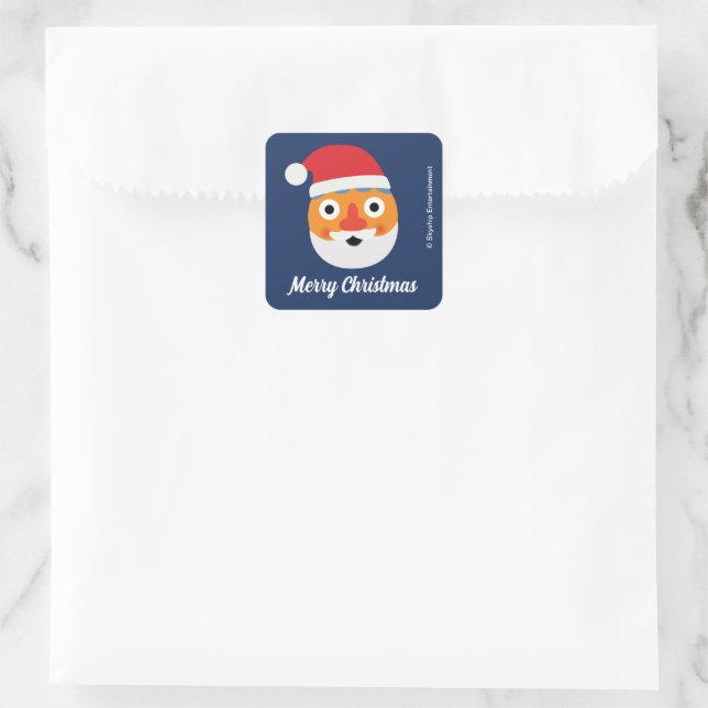 Super Simple | Holiday Noodle Square Sticker (Bag)