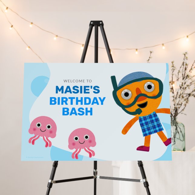 Super Simple | Noodle & Pals Swim Party Foam Board (In Situ (Stand))