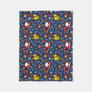 Super Simple Rhymington Holiday Fleece Blanket