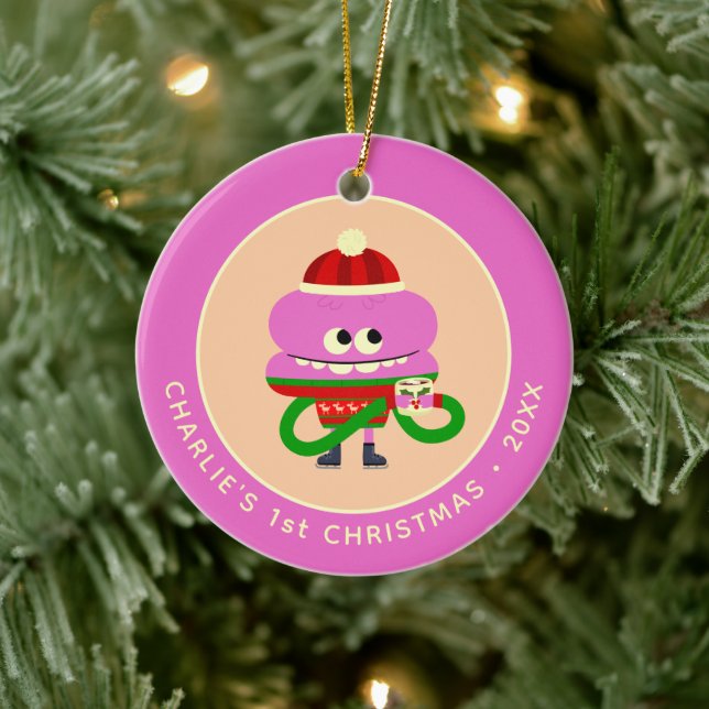 Super Simple Songs Jimmy Rhymington Holiday Ceramic Ornament (Tree)