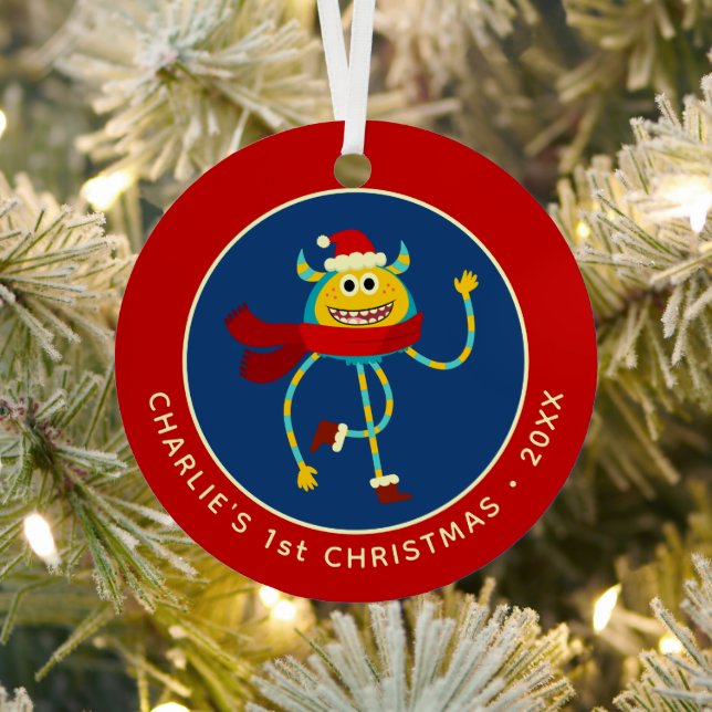Super Simple Songs King Rhymington Holiday Metal Ornament (Insitu)