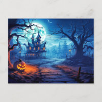 Super Sinister Pumpkin & Haunted House