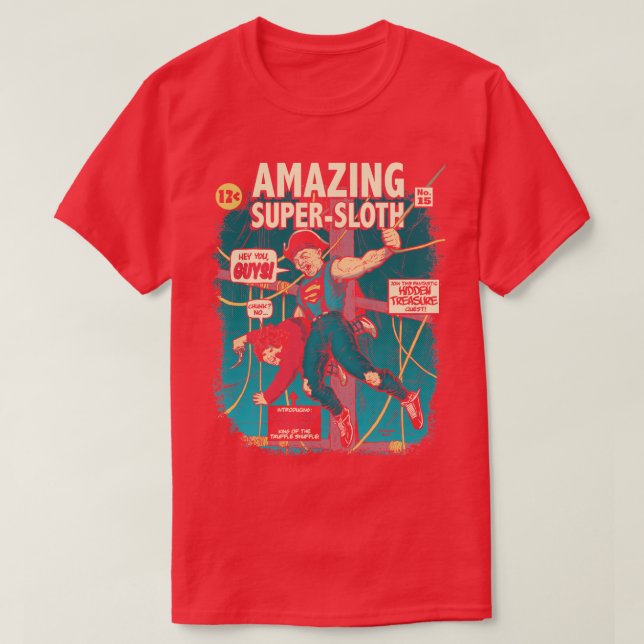 Super Sloth T-Shirt (Design Front)