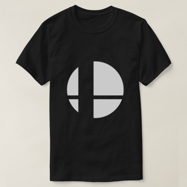 Super Smash Bros logo Classic T-Shirt (Design Front)