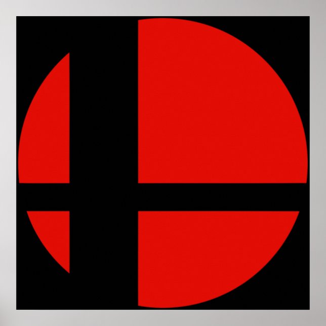 Super Smash Bros Poster (Front)