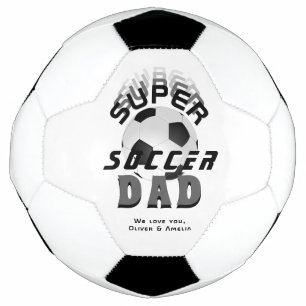 Super Soccer Dad Football Father Day Ball