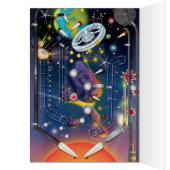 Super Space Pinball Machine Cards (Inside (Left))