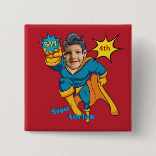 Super Special Kids 🌟 Greatest Superhero Button