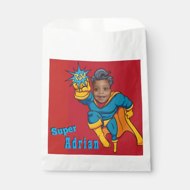Super Special Kids 🌟 Greatest Superhero Favor Bag (Front)