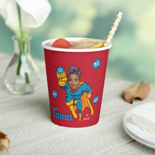 Super Special Kids Greatest Superhero Paper Cups
