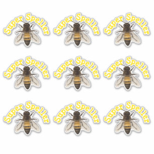 Super Speller Spelling Bee Sticker