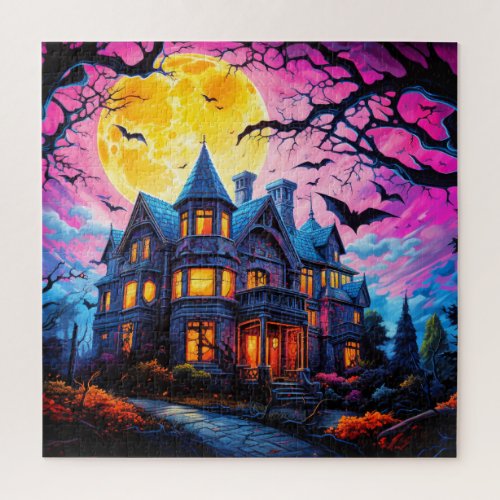 Super spooky Haunted House Jigsaw Puzzle